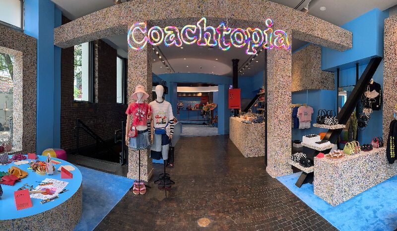 Circular Fashion Pop-Ups : Coachtopia pop up