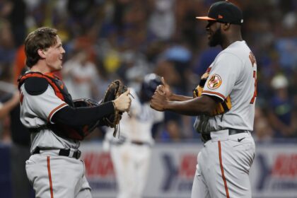 Colton Cowser hits 10th-inning sacrifice fly as Baltimore Orioles top Tampa Bay Rays 4-3