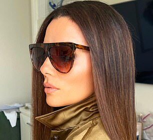 Eva Longoria is the spitting image of pal Victoria Beckham after the former Spice Girl gives her a glam make-over