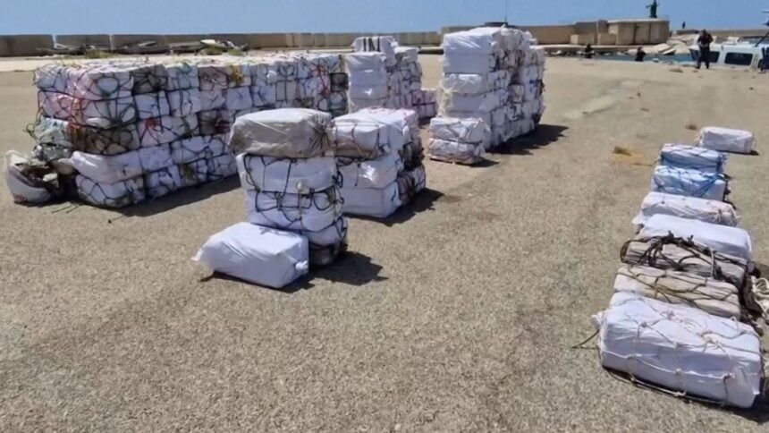 Five tonnes of cocaine worth £737m seized in Italy’s biggest-ever drugs bust | World News