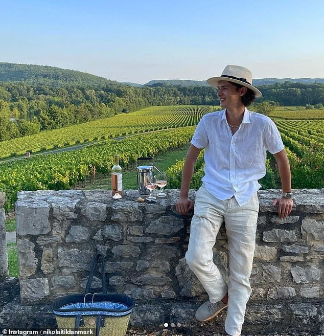 No family feud here! Count Nikolai of Denmark shares heartwarming photos from getaway to grandmother Queen Margrethe’s French Chateau after she stripped him of HRH status